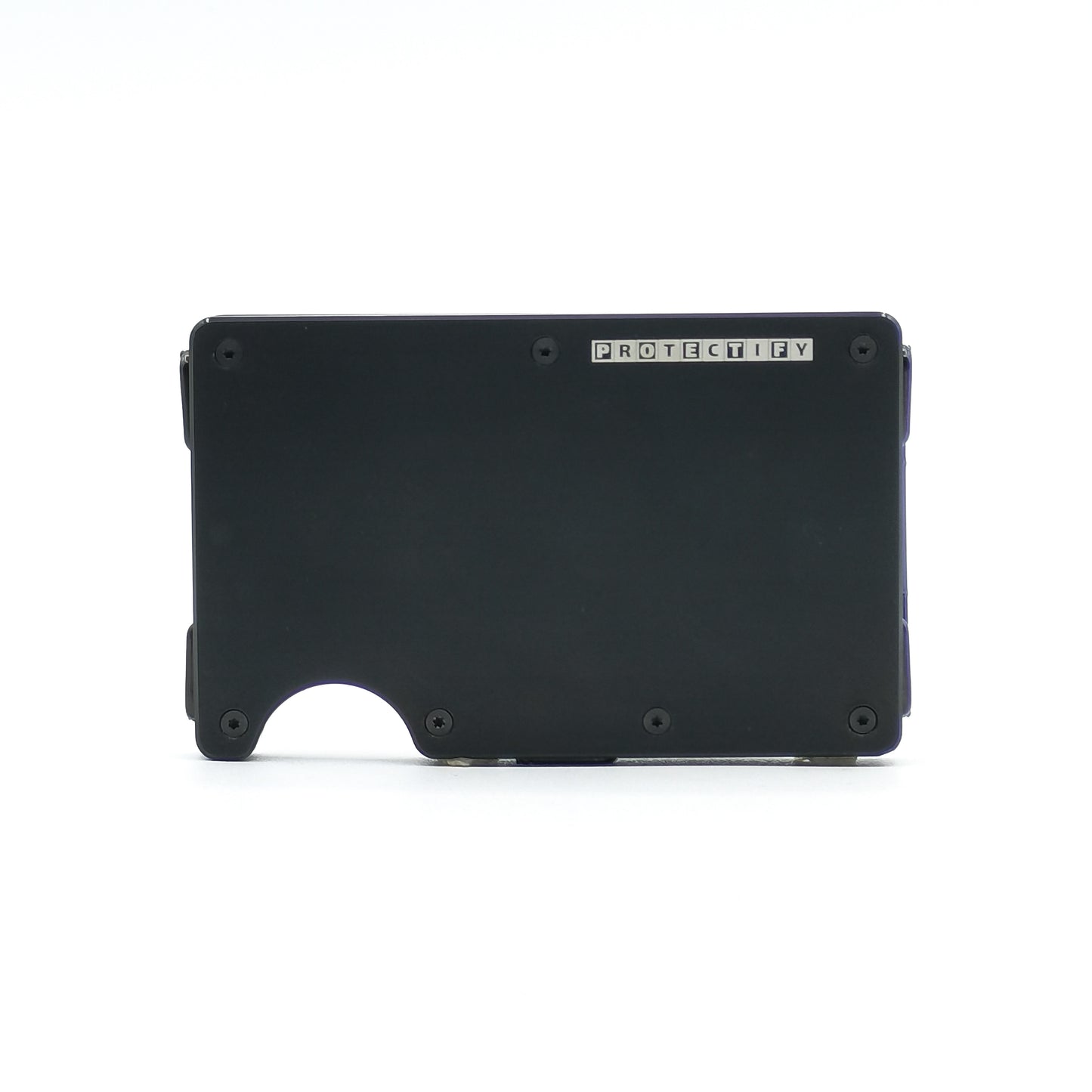 Jet Black Slim Wallet