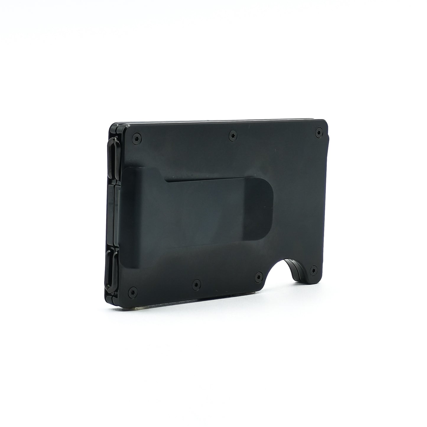 Jet Black Slim Wallet