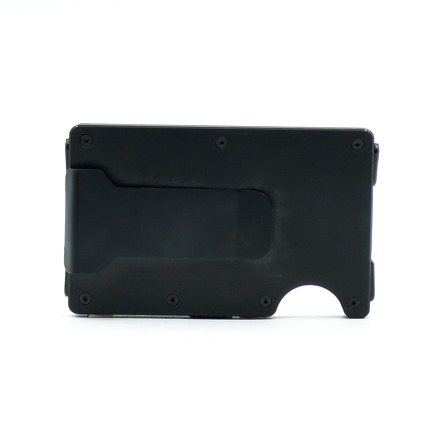 Jet Black Slim Wallet