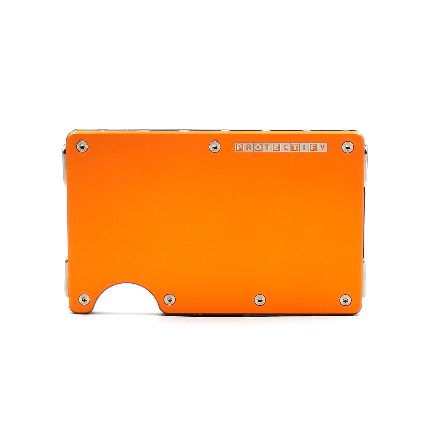 Sunset Orange Slim Wallet