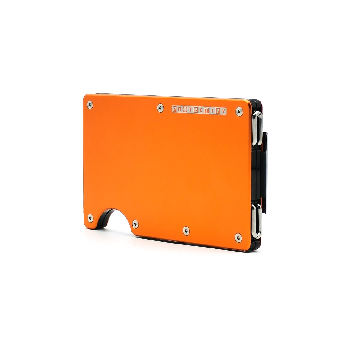 Sunset Orange Slim Wallet