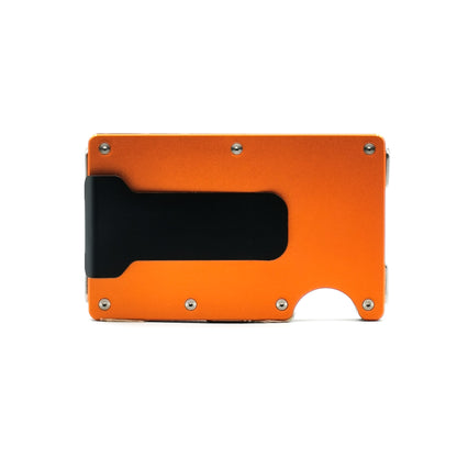 Sunset Orange Slim Wallet